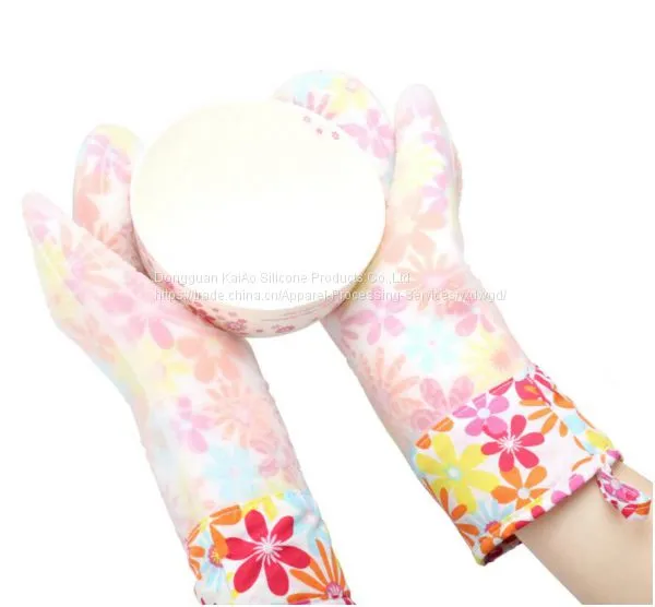 Wholesale Hand Oven Gloves Long Sleeve Mitt photo-2