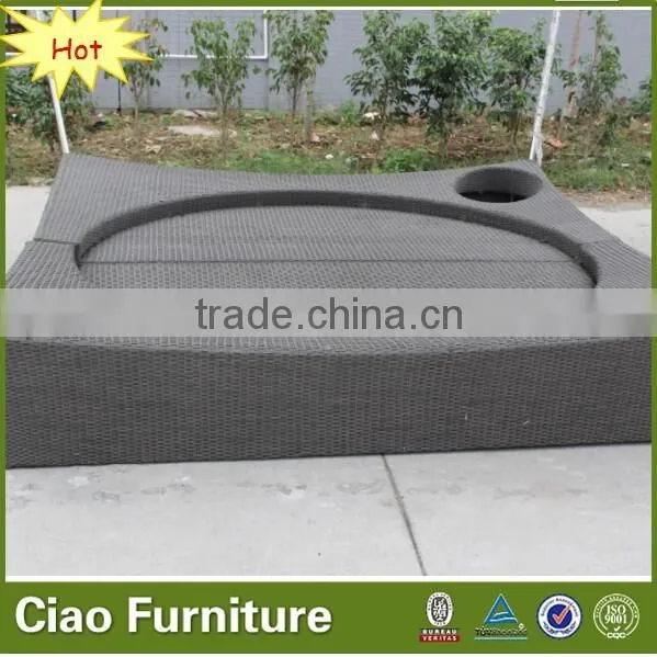 Garden Furniture Rattan Gazebo With Waterproof Fabric photo-2