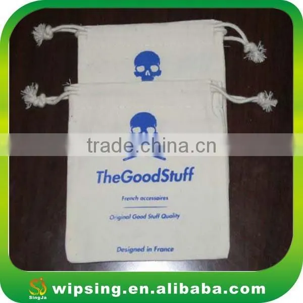 Promotional Cotton Drawstring Bag, Cotton Present Canvas Bag photo-6