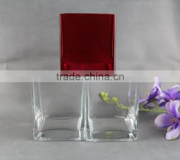 Beautiful Clear Glass Vase With Heart Design photo-4