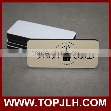 Wooden Finishing MDF Magnetic Name Tag for Sublimation Printing photo-2