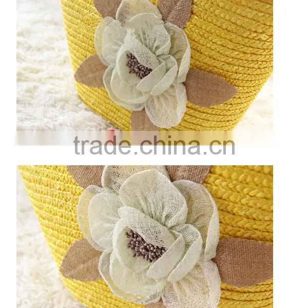 Cheap Handmade Woven Custom Straw Bag for Sale photo-3