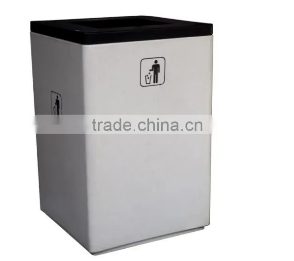 Low Carbon Plastic Garbage Can With PE Material Trash Bin photo-2
