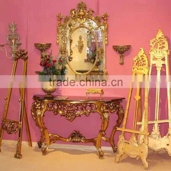 Victorian Reproduction Furniture Console Tabel Sets For Living Room Decor photo-2