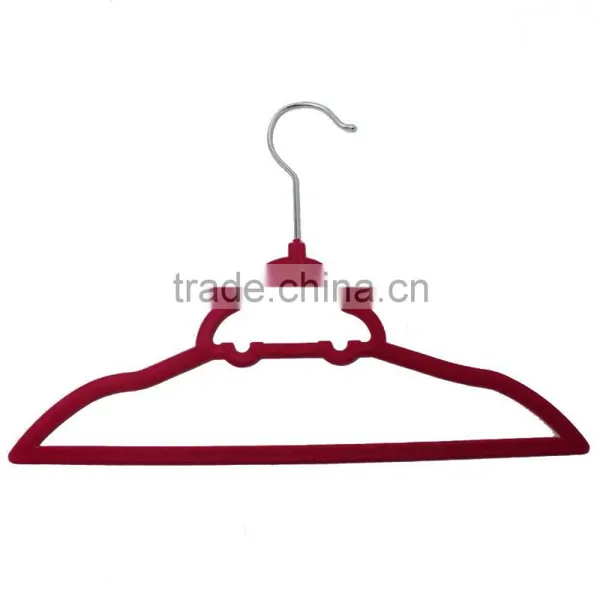 Flocking Hanger Baby Clothes Display Hanger photo-6
