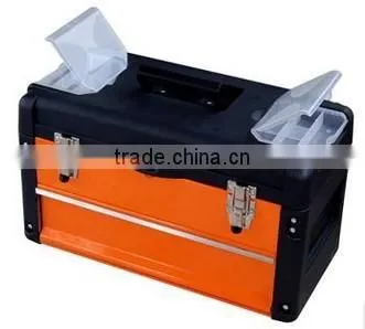 Hand Carry Iron Tool Box With Drawer 49.7x25.3x28.9cm photo-3