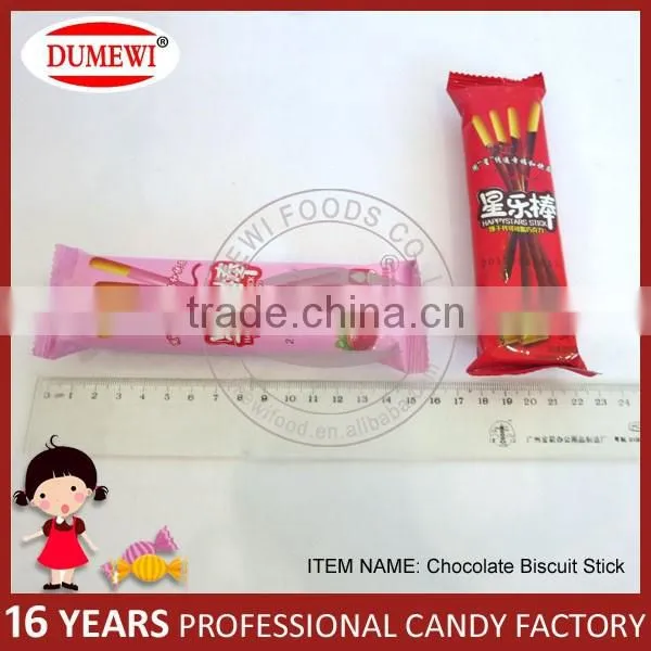 Strawberry Coated Biscuit Stick/ Cookies Stick photo-4