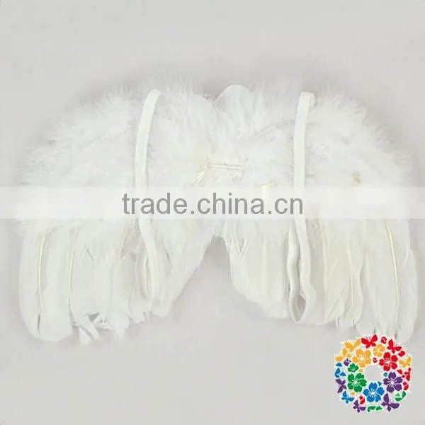 Lavender Color Infants Size Cheap Angel Wings With Match Flower Headband Small Feather Angel Wings Baby Fairy Wings Wholesale photo-3