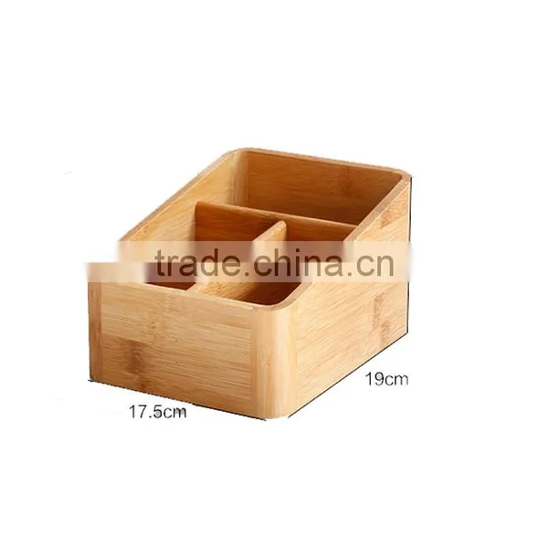 Aonong Customizable Bamboo Remote Control Holder photo-2