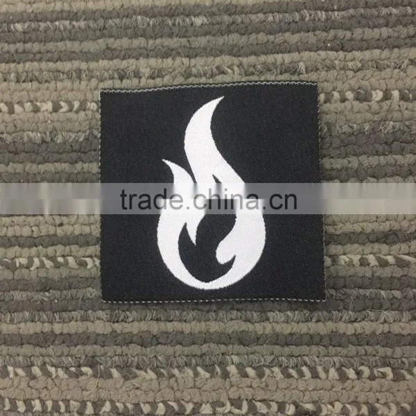2017 Customized High Density Damask Woven Labels for Garments photo-6