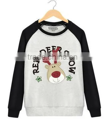 New Designs for Round Neck Sweatshirt of Christmas Style Cheaper Customized photo-3