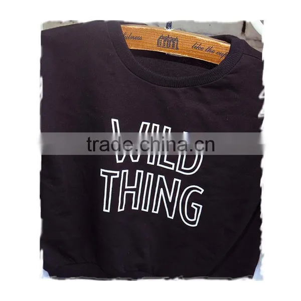 1-6 Years 2017 Wholesale Cotton Autumn Full Sleeves Letter Kids Boys Black White Shirts photo-4