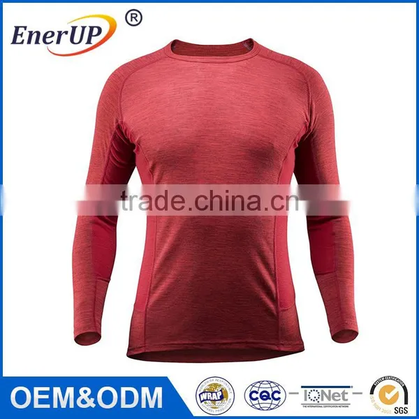 2017 High Quality Mens Long Sleeved Breathable Sport Wear T Shirt photo-4