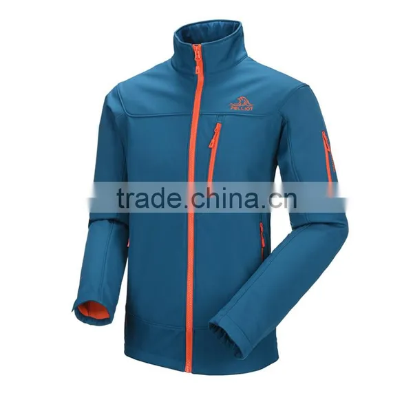 Custom Brand LOGO Waterproof Men Softshell Jacket photo-3