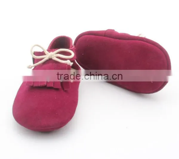 Comfortable Handmade Skidproof Baby Leather Shoes Soft photo-4
