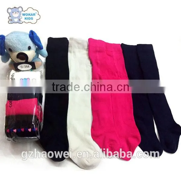 Best Quality Made in China Solid Colors Kids Tights photo-2