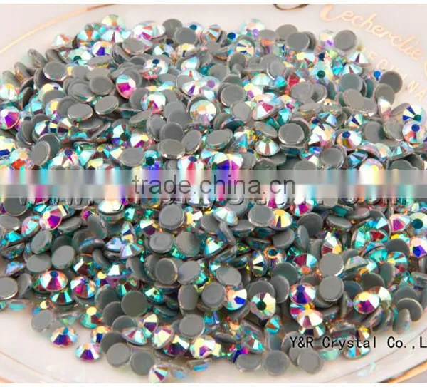 10ss Crystal Hotfix Rhinestones AB Color for Clothing photo-5