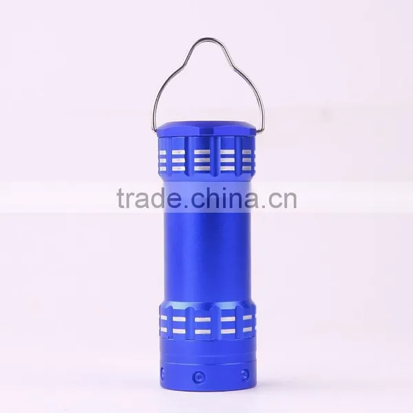 High Power AAA Battery Portable Mini Colorful 9 Led Flashlight photo-5