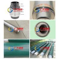 Manufacture Factory Water Well Sand Control Continuous Slot v Wire Wrapped Water Well Perforated Screen Pipe photo-2