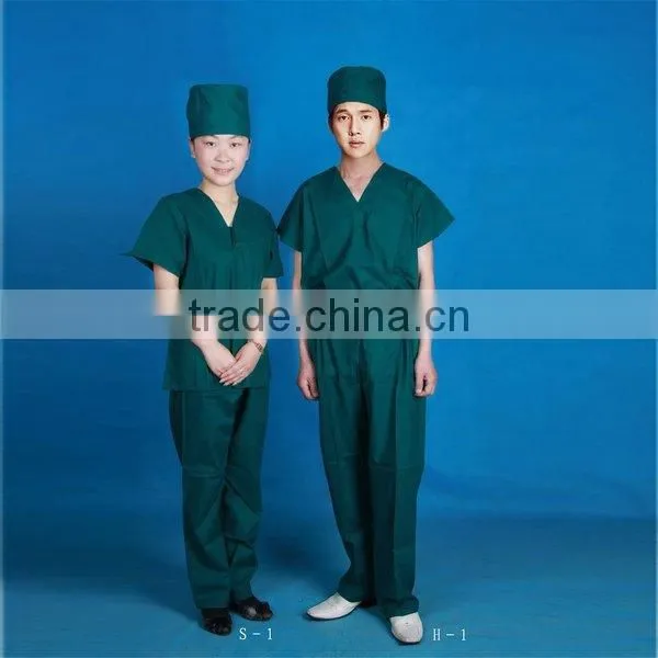 100% Cotton and TC Scrubs Uniforms Manufacture in China