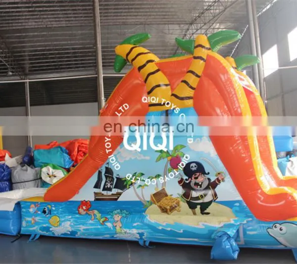 Outdoor Giant Inflatable Water Slide Inflatable Water Slide With Pool for Kids photo-2