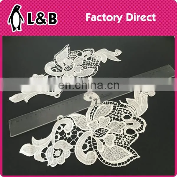 2017hot Sale Fashion Flower Lace Applique for Wedding Dress