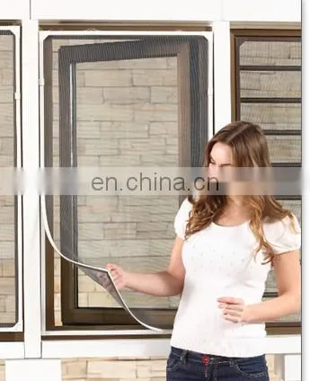 Magic Screen Windows and Door Anti-mosquito Window Screen Curtain Avoid Wearing Stripe Mesh Encryption Stealth Gauze Net photo-4