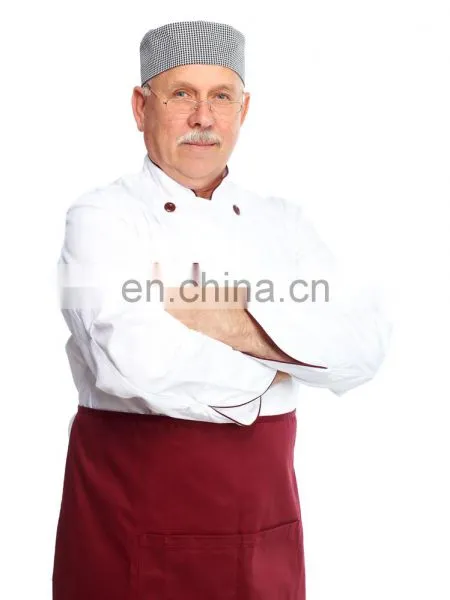 High Quality Custom Logo Printed Chef Coat photo-5