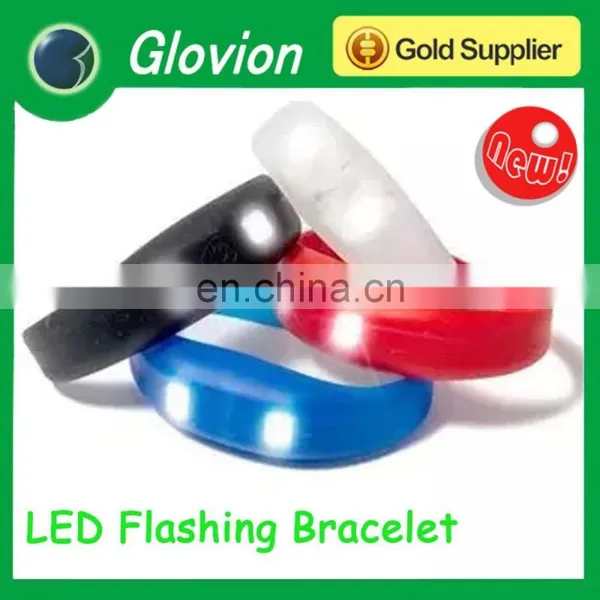 Glovion Beautiful Color Led Flashing Bracelet Candy Color Led Flashing Bracelet Led Sports Led Flashing Bracelet photo-2