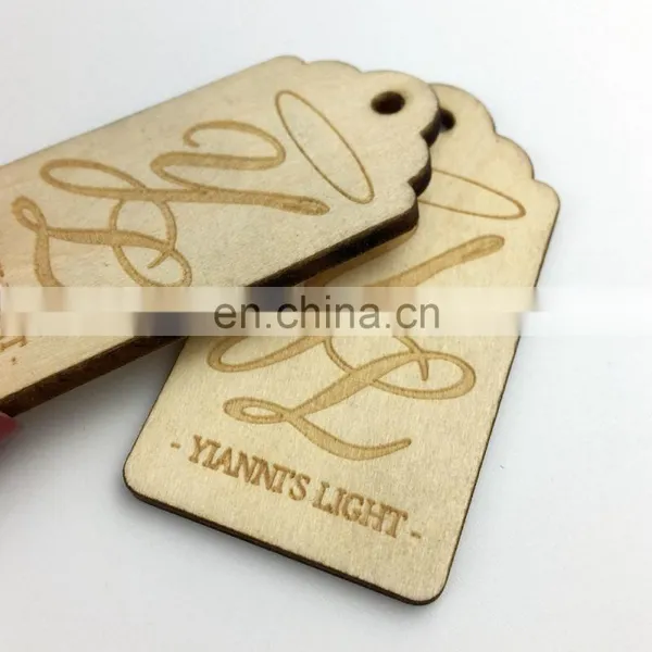 Personalized Wood Hang Tag for Clothing Printing Wood Hang Tags photo-4