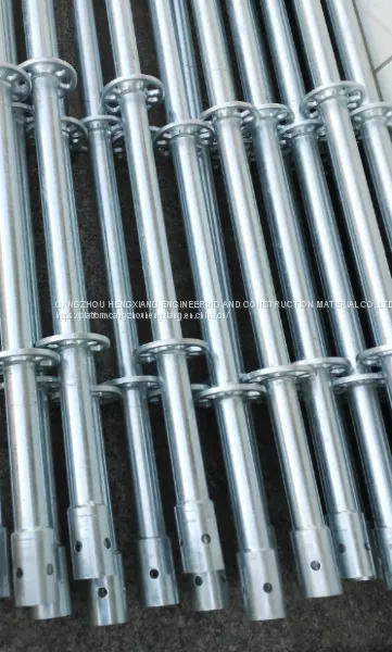 Light Weight Durable Ringlock Scaffolding Component Verticals
