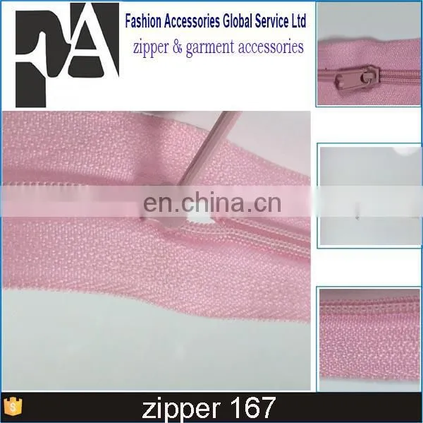 Cheap 5# Nickel Color Metal Zipper Open-end Type Corn Teeth Metal Zipper