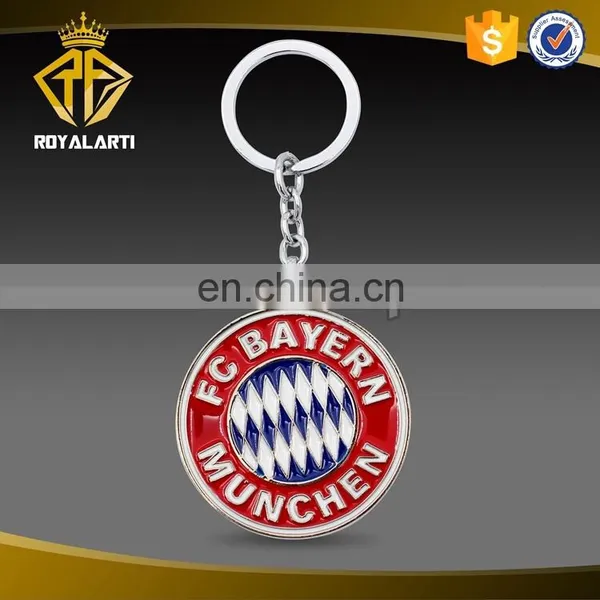 Custom FCB Football Club Metal Keyholder in Silver Plating photo-2
