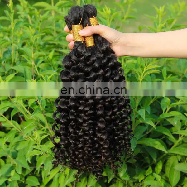 10-34inch 8A Unprocessed Brazlian Virgin Hair Kinky Curly Human Braiding Hair Bulk Brazilian Human Hair Afro Curly No Weft photo-2