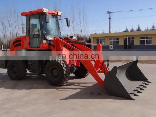 1ton Wheel Loader With 4 in 1 Bucket,china Factory Loader,mini Wheel Loader photo-2