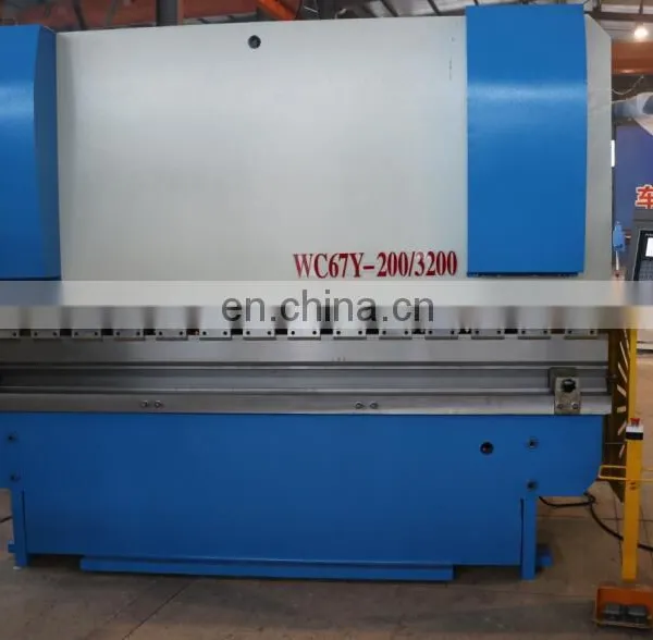 WC67K-200/3200 CNC Press Brake Machine Price Cnc Flat Bar Bending Machine photo-6