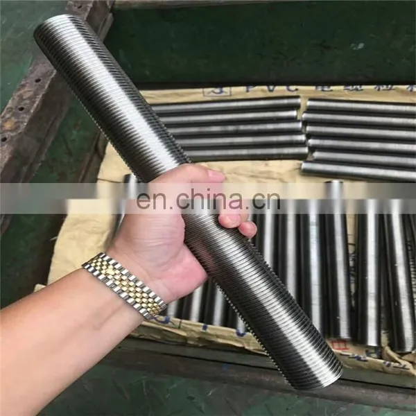 317L DIN 933 Hex Bolt With DIN 934 Hex Nut Size M27 X 175 photo-2