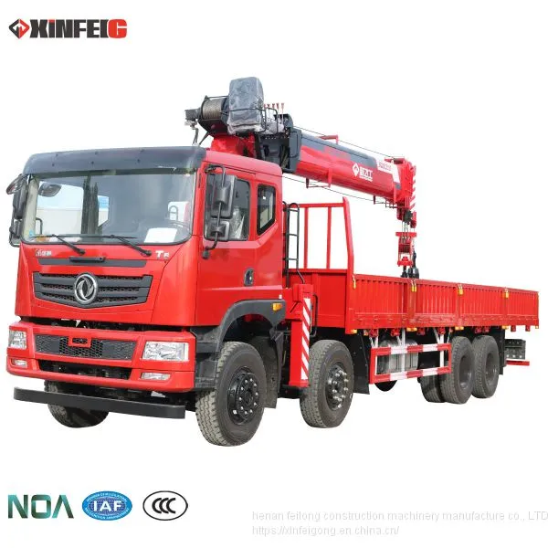 Truck Cranes 14 Tons Construction Machinery Telescopic Boom Crane