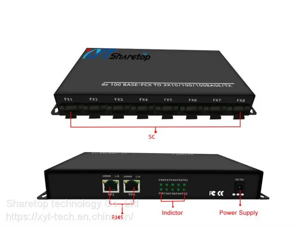 Customized 1 2 4 8 16 Fiber 2 4 8 16 Ethernet Fiber Media Converter Fiber Switch photo-3