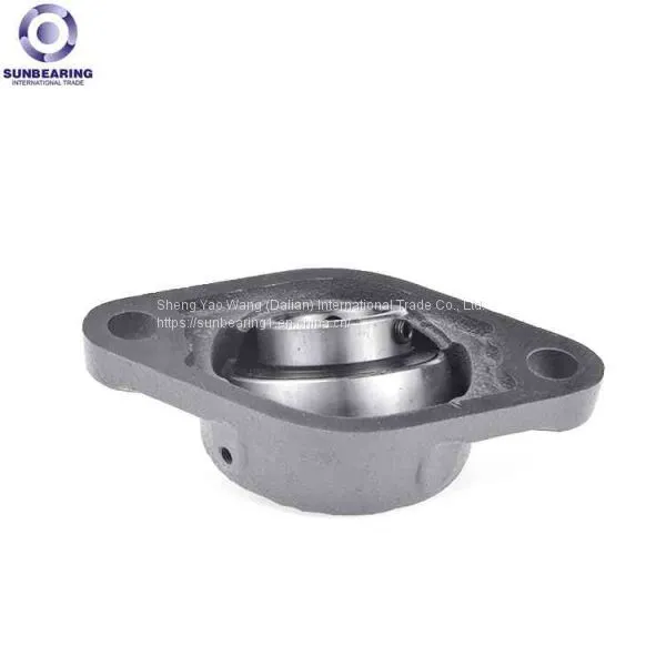 SUNBEARING Pillow Block Bearing UFL000 Grey 10*60*36mm Chrome Steel GCR15 photo-2