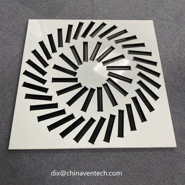 Hvac Air Conditioning Ceiling Replacement 600x600 Swirl Diffuser photo-4