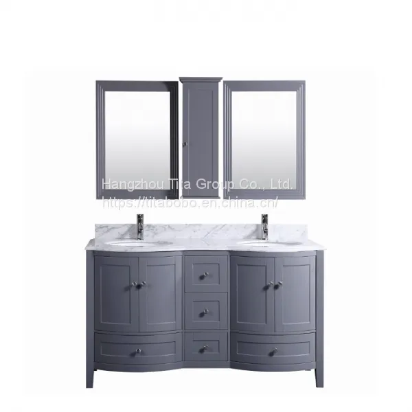 Shaker Design Solid Wood Bathroom Cabinet T9150-60/72E
