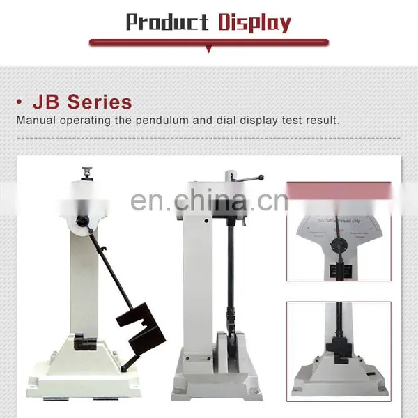 HST JB-300 Manual Impact Testing Machine photo-3