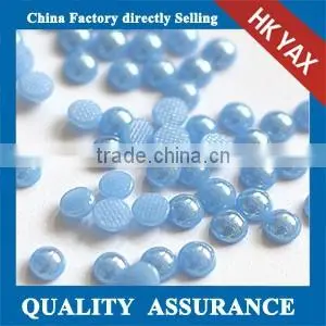 0323L White 10 mm Ceramic 1000 Pcs Pearl Rhinestone Stone,stone Pearl Rhinestone,hot Fix Pearl Rhinestone Stone photo-2