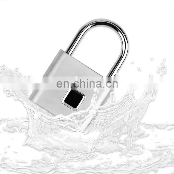 Fingerprint Lock Keyless Smart Fingerprint Padlock Waterproof Anti-Theft Security Electronic Digital Lock for House Door photo-4