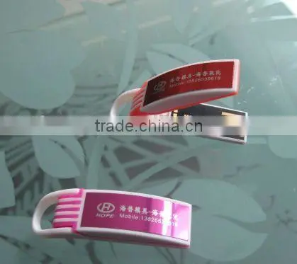 Full Capacity Factory Price Plastic USB 2.0 Mini USB Flash Drives With Custom Logo photo-2