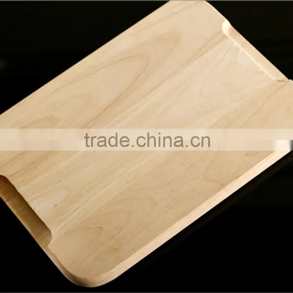 Pizza Board, Solid Wood Cutting Board,Natural Wood Pizza Tray photo-2