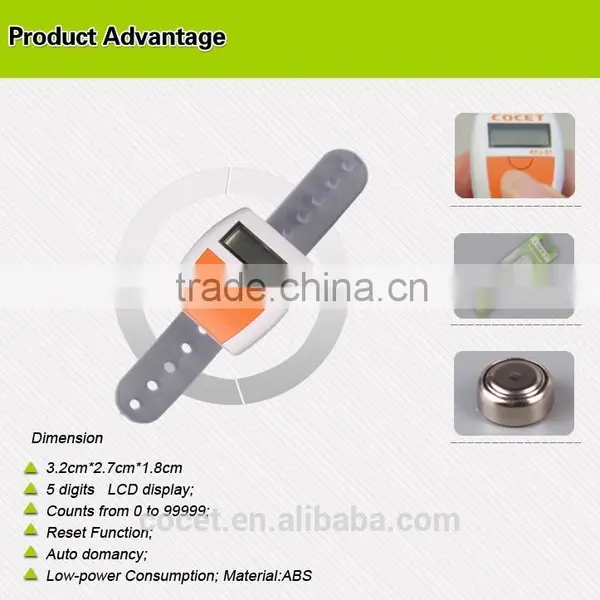 2015 Cocet Manufacturer With Manual Tally Counter Led ,digital Finger Ring Tally Counter photo-5