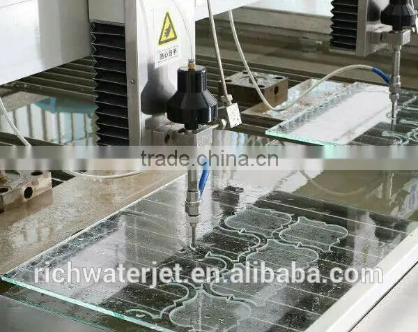 Double Cutting Head Water Jet Machine photo-5