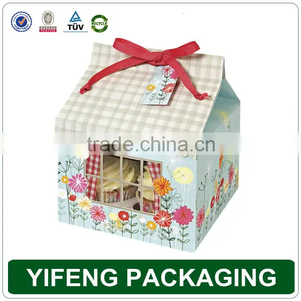 2015 New Design Popular Cheap Custom Paper Cake Box photo-5